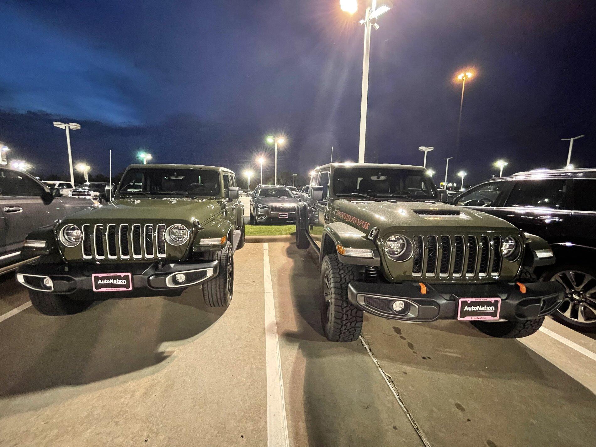 Jeep Gladiator Still a gladiator owner and picked the wife to be up a wrangler 4xE 0C71259D-C9FB-4A11-9FA9-F845457733FA