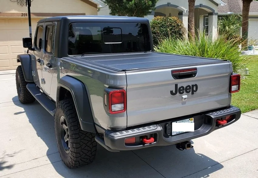 Jeep Gladiator FS:  2020 Silver Gladiator Sport S with 6MT, hardtop and mods Jeep_3