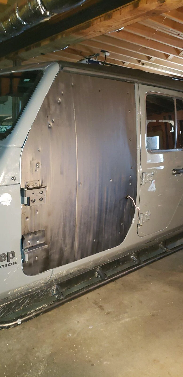 Jeep Gladiator Soft door build 20210810_134301