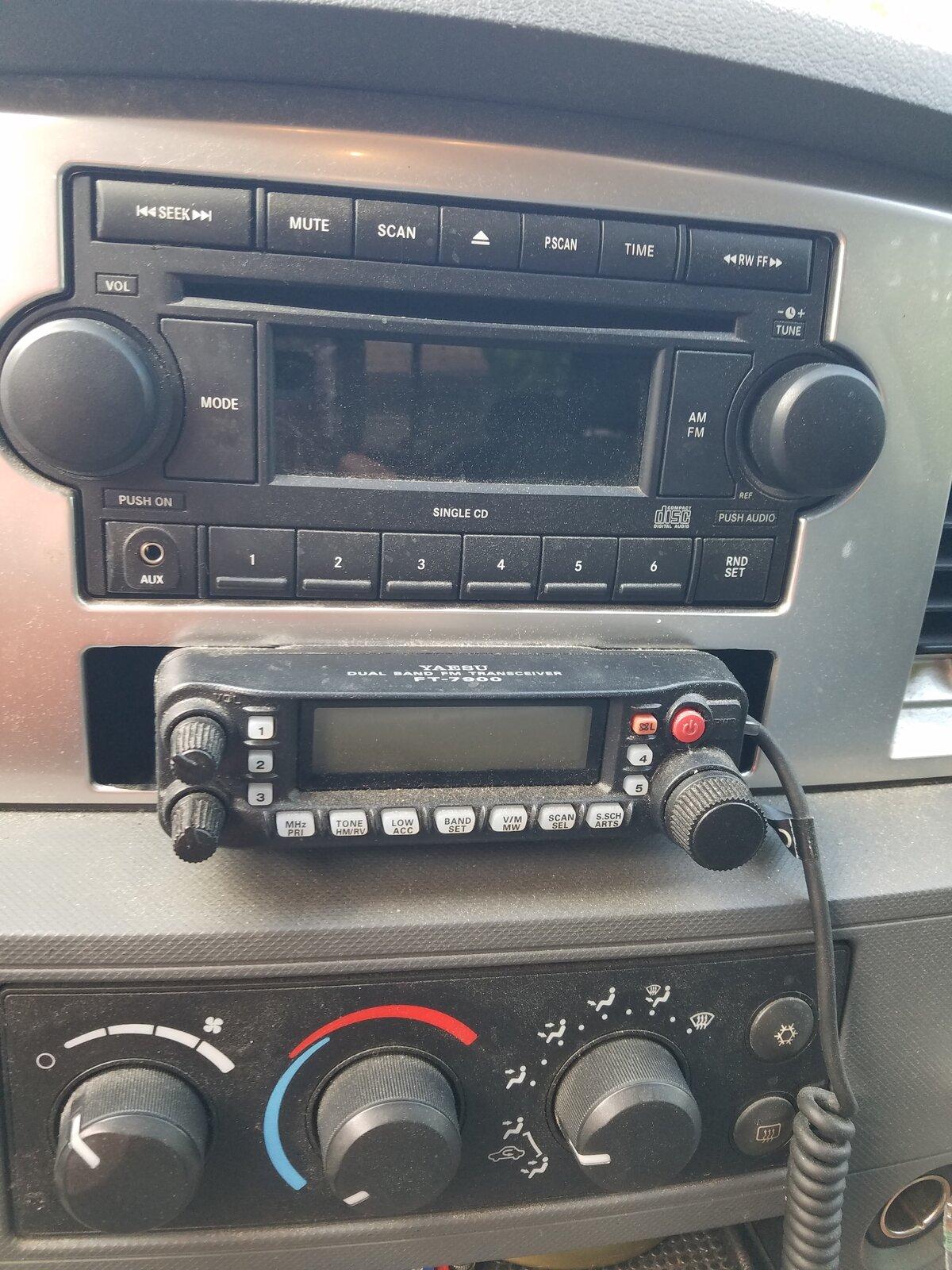 Jeep Gladiator Ham radio install 1628637139882