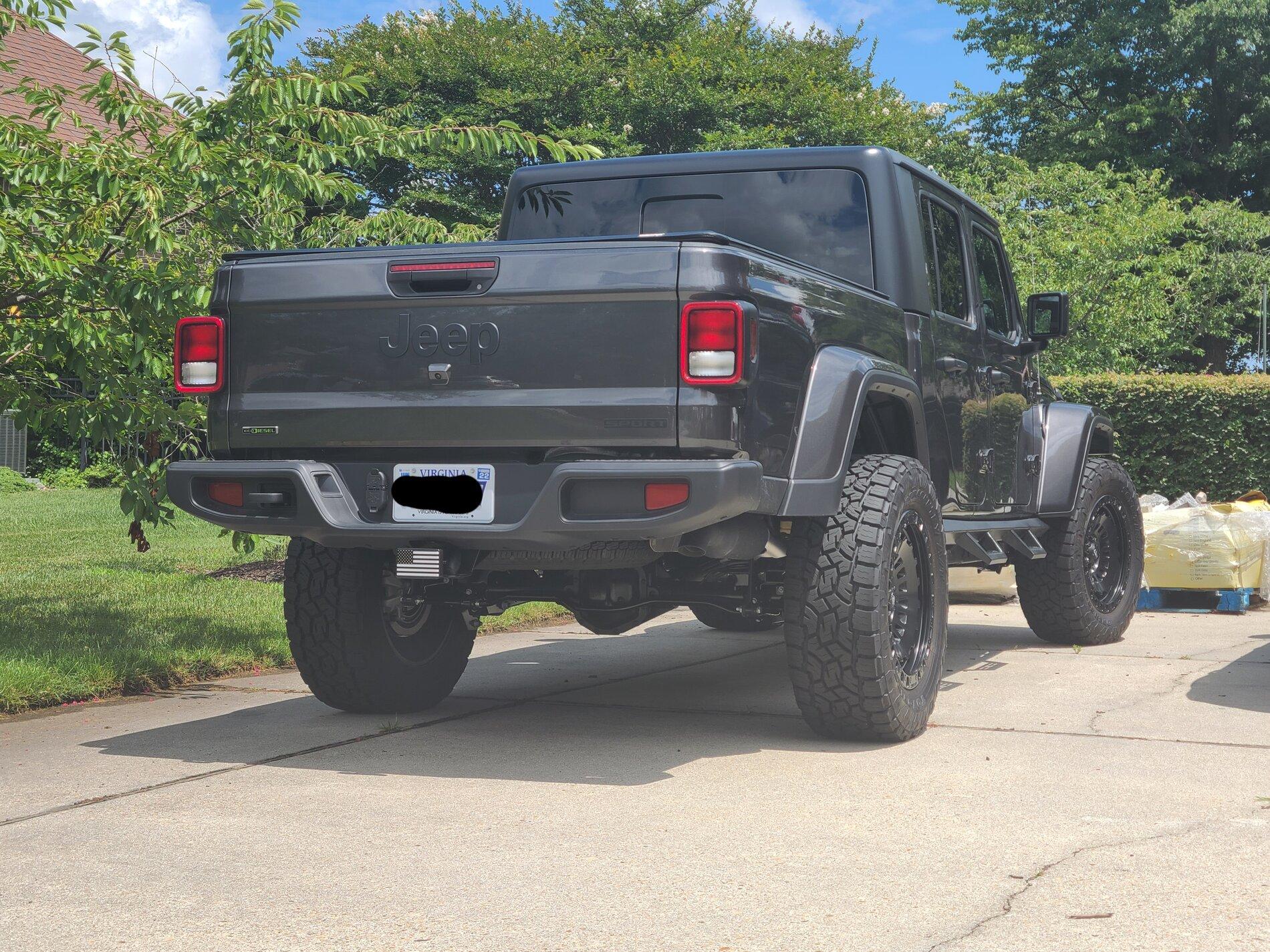 Jeep Gladiator Let’s see granite crystal jt’s with aftermarket wheels please 20210718_140859