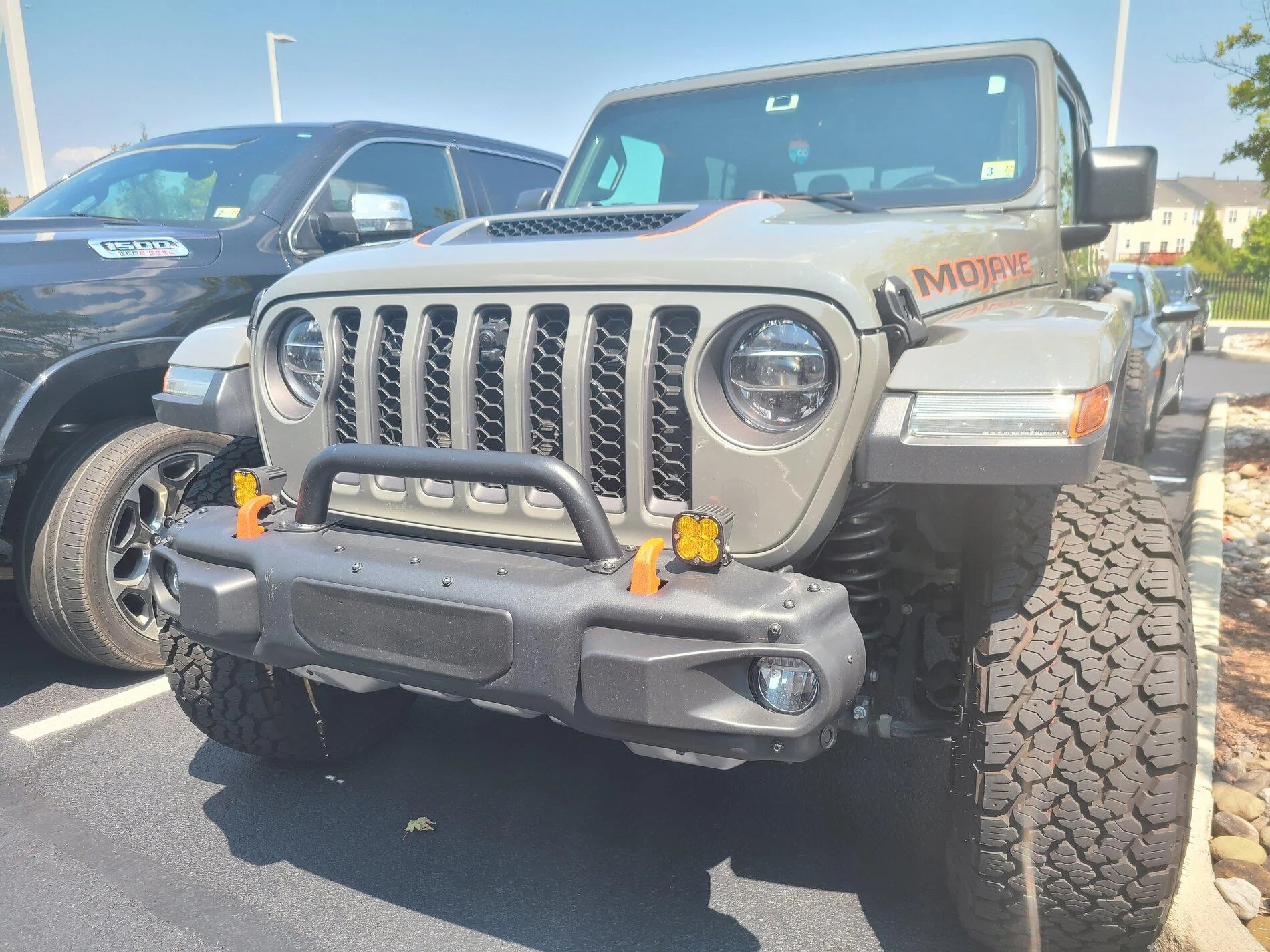 Jeep Gladiator Steel bumper w/ winch plate 20210811_125637