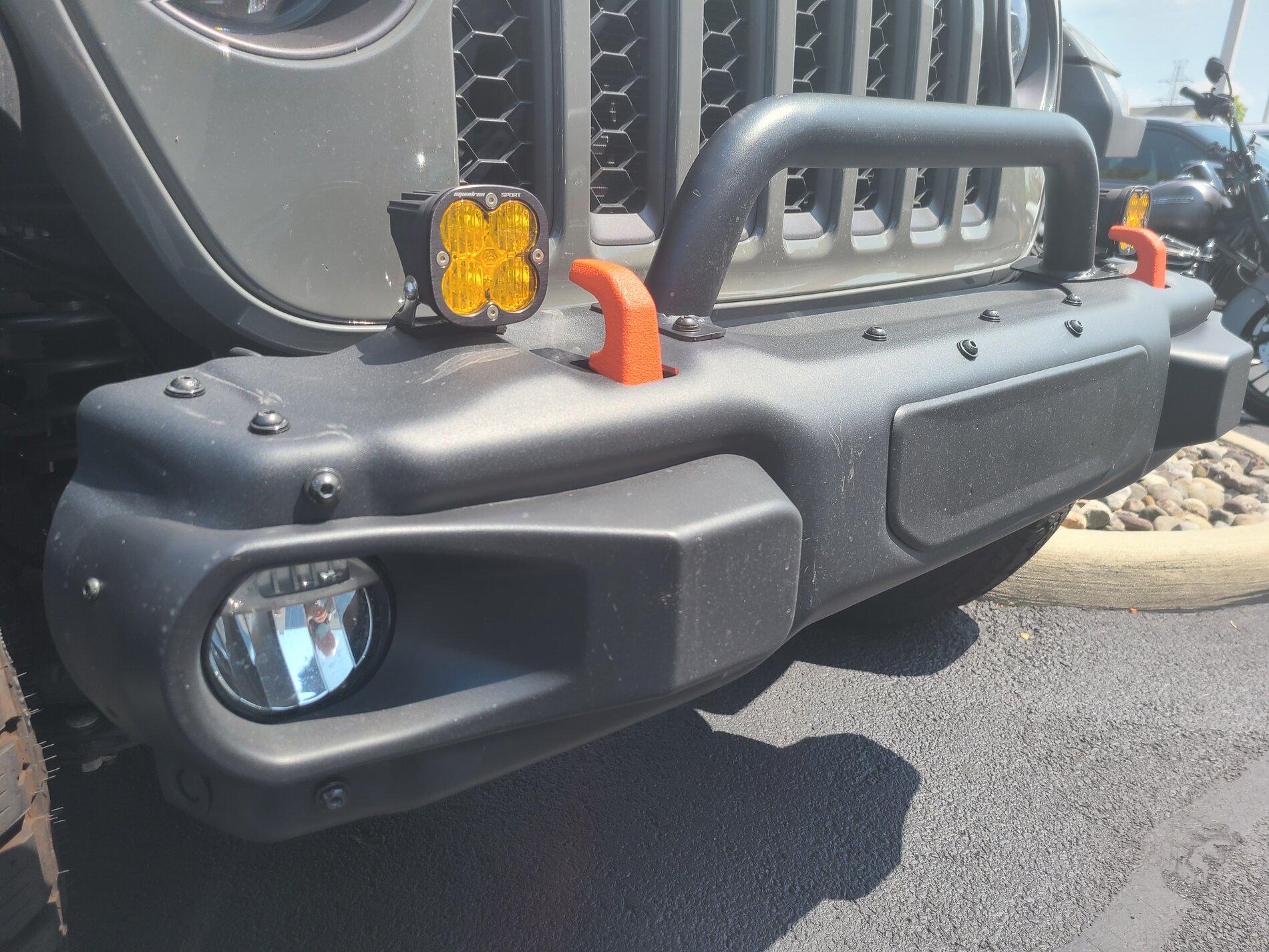 Jeep Gladiator Steel bumper w/ winch plate 20210811_125658