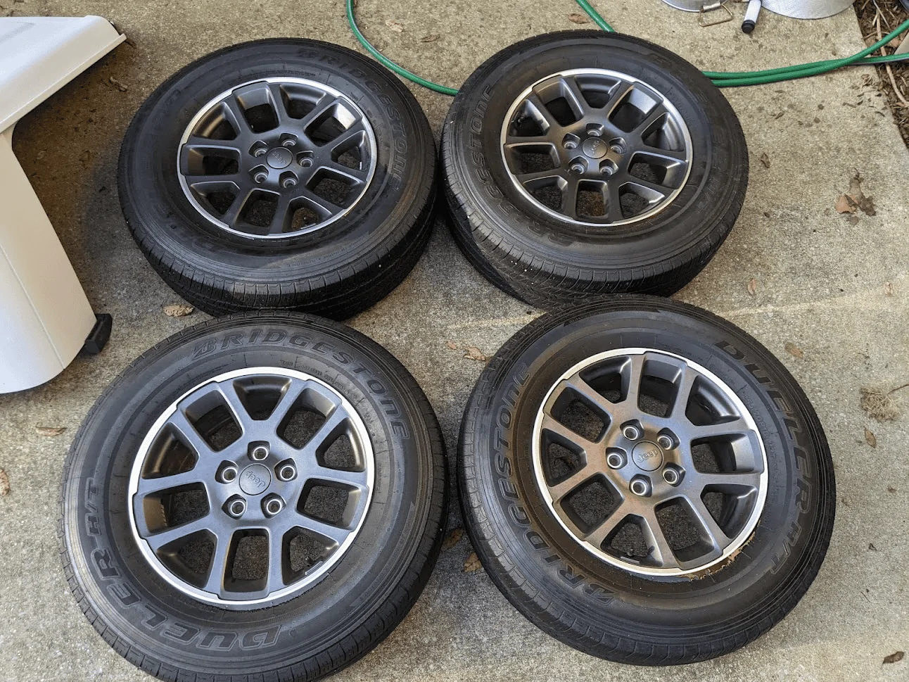 Jeep Gladiator Overland Wheels and Tires w/ OEM sensors 1628772600463
