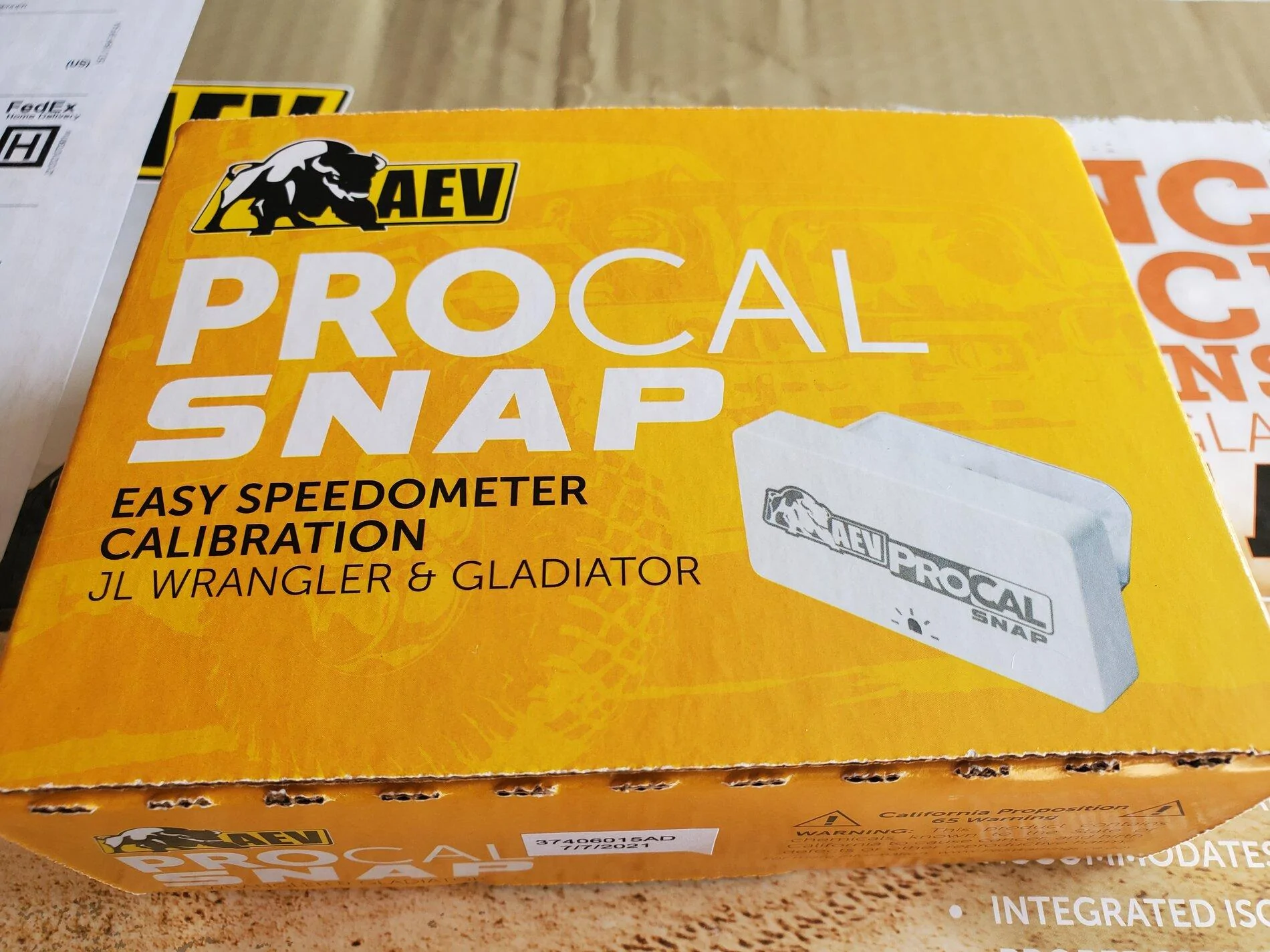 Jeep Gladiator AEV ProCal Snap Tuner $85 Shipped 20210812_114542