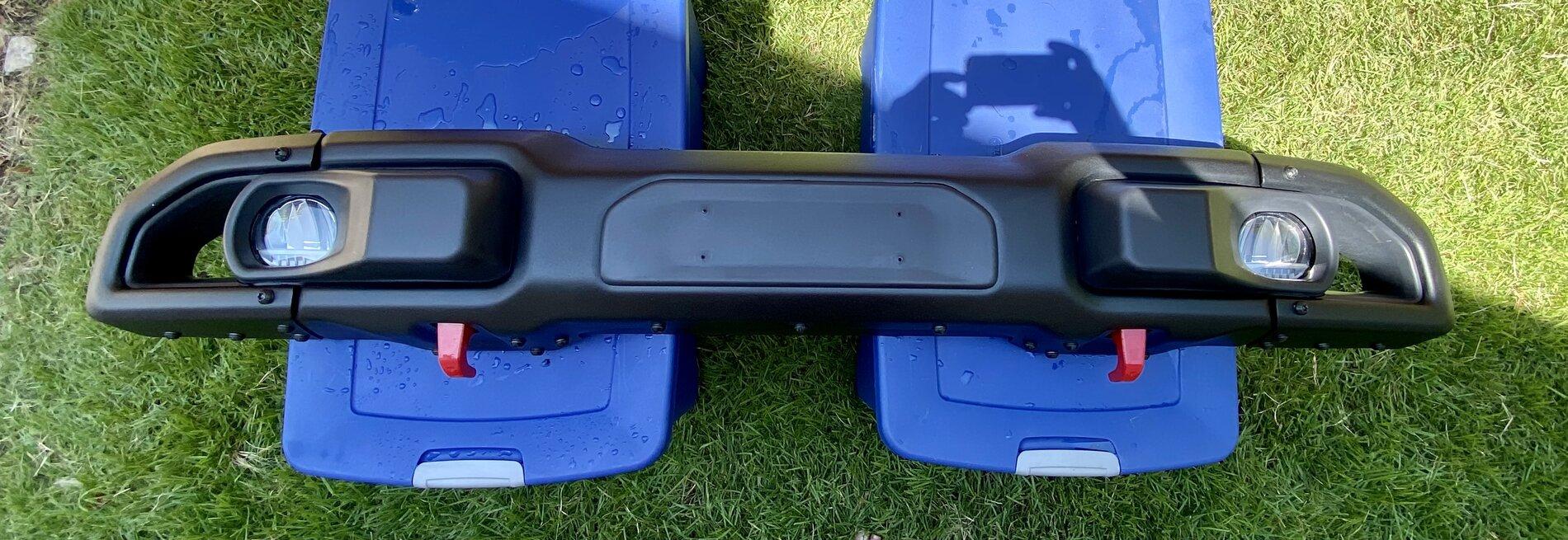 Jeep Gladiator Rubicon OEM Steel Front Bumper w/Skid plate and LED Fogs 901f6662-57c0-4fc4-a550-e0d4aed6e2fc-jpe