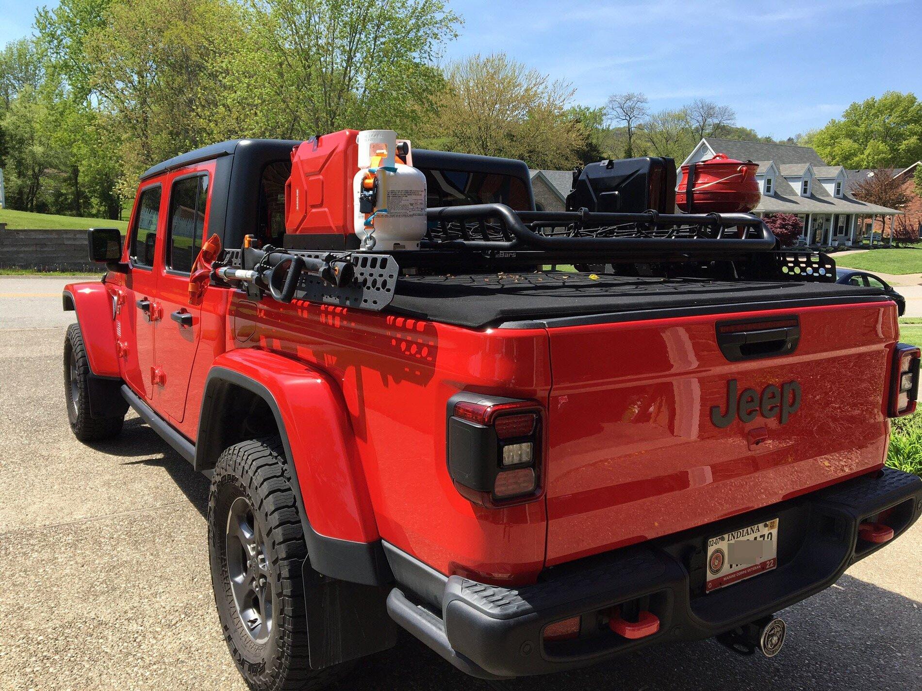 Jeep Gladiator BillieBars Bed Bars - Are they right for your Gladiator? JeepNewRackBars1