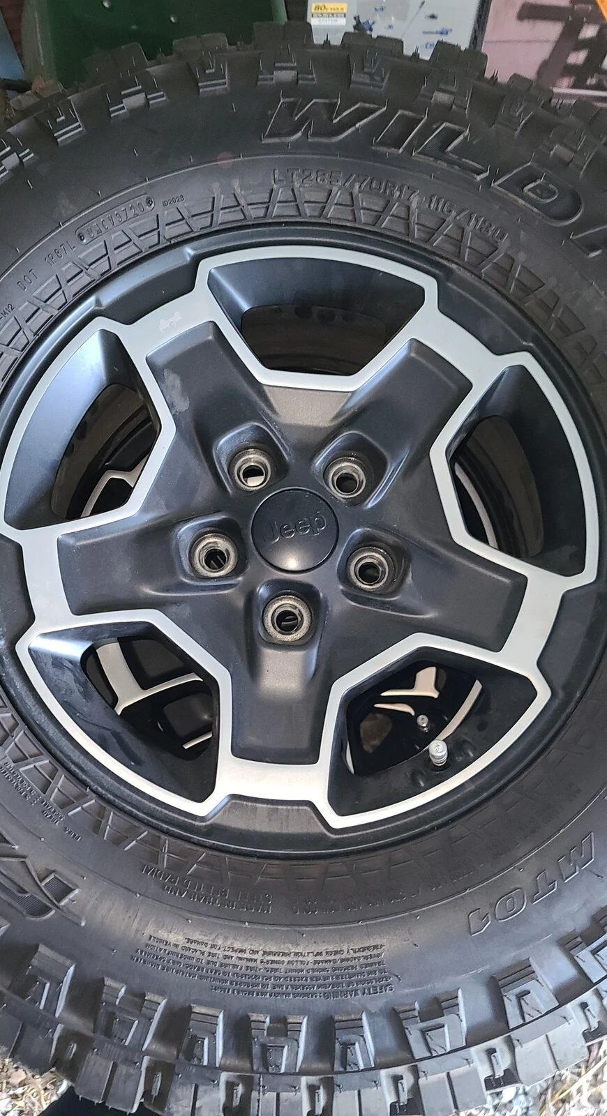 Jeep Gladiator Mojave Takeoff Polished Wheels & Falken Wildpeak...PRICE DROP $1K 20210710_012146