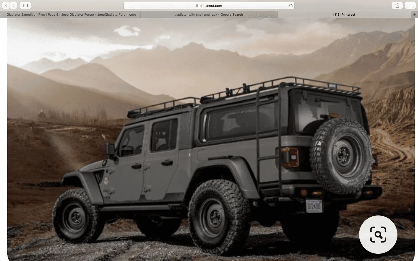 Jeep Gladiator Gladiator Expedition Rigs Screen Shot 2021-08-15 at 11.56.03 AM
