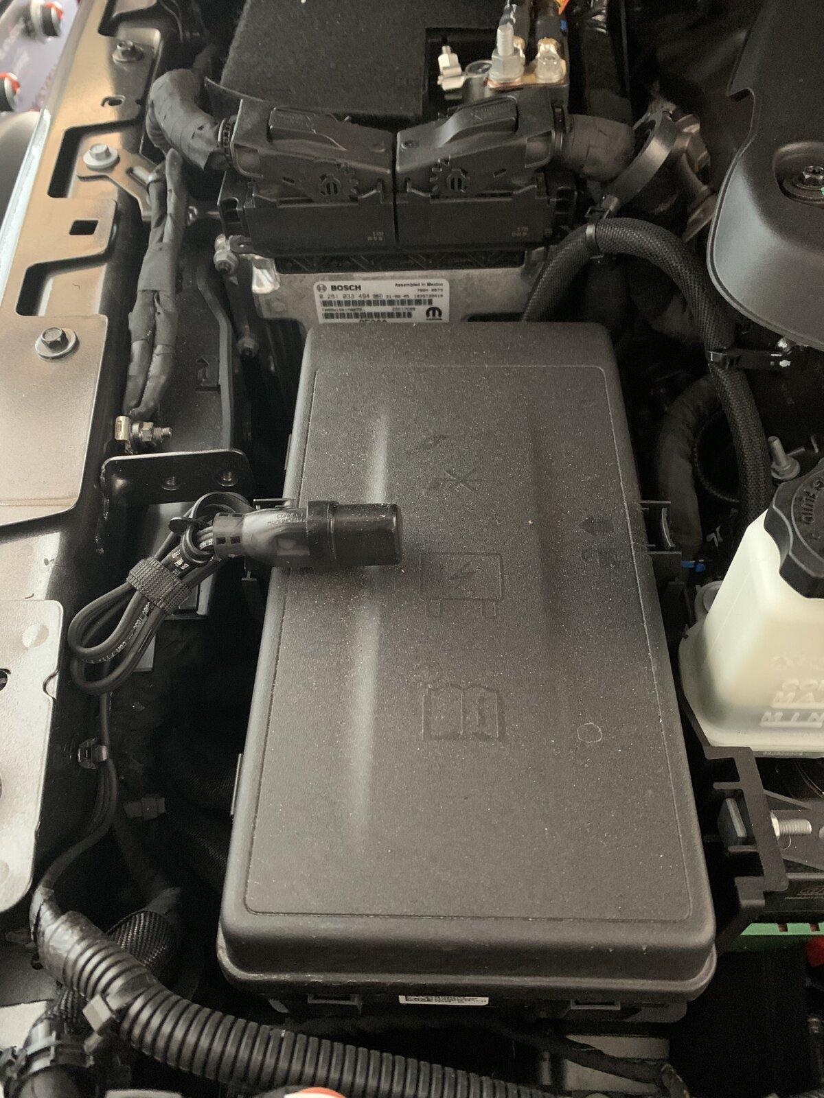 Jeep Gladiator Can't find the block heater - did they forget? A33C4A35-9026-42D9-A85B-27B630B7BF4D