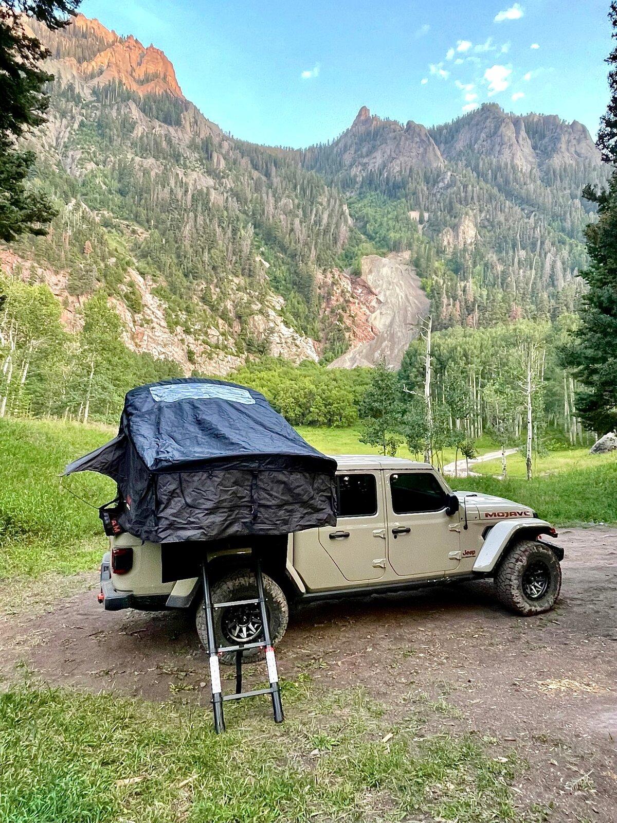 Jeep Gladiator Camping Trip in Ouray, CO 1
