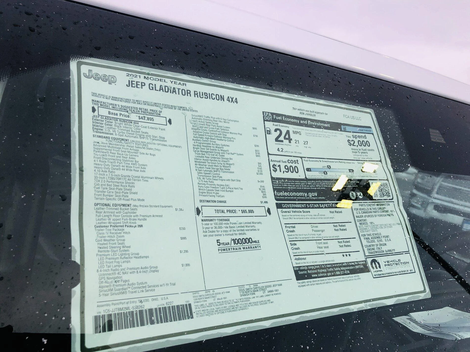 Jeep Gladiator Diesel cooling options and ideas 318