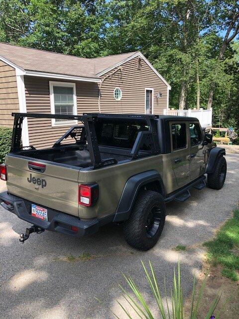 Jeep Gladiator New rack, what do y'all think? glad rack 2