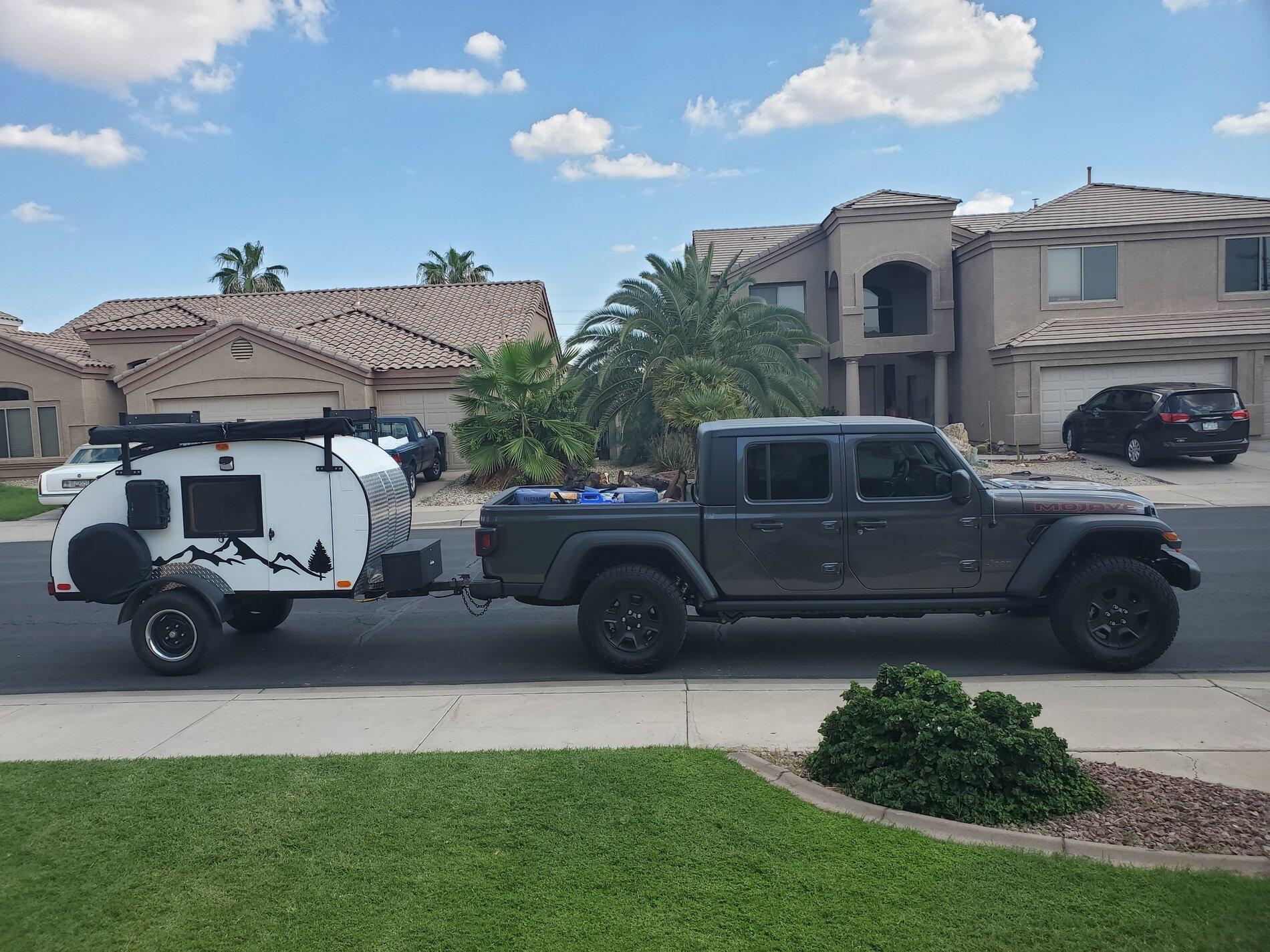 Jeep Gladiator So, what is everybody towing? MojaveTrailer