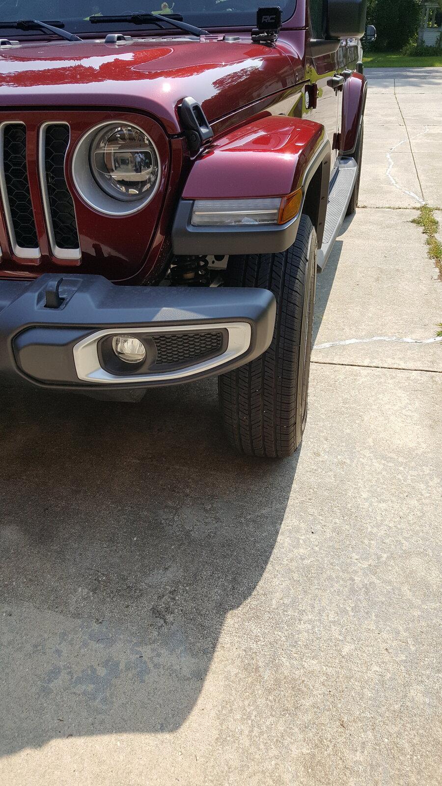 Jeep Gladiator Wheel Spacers 20210724_102629