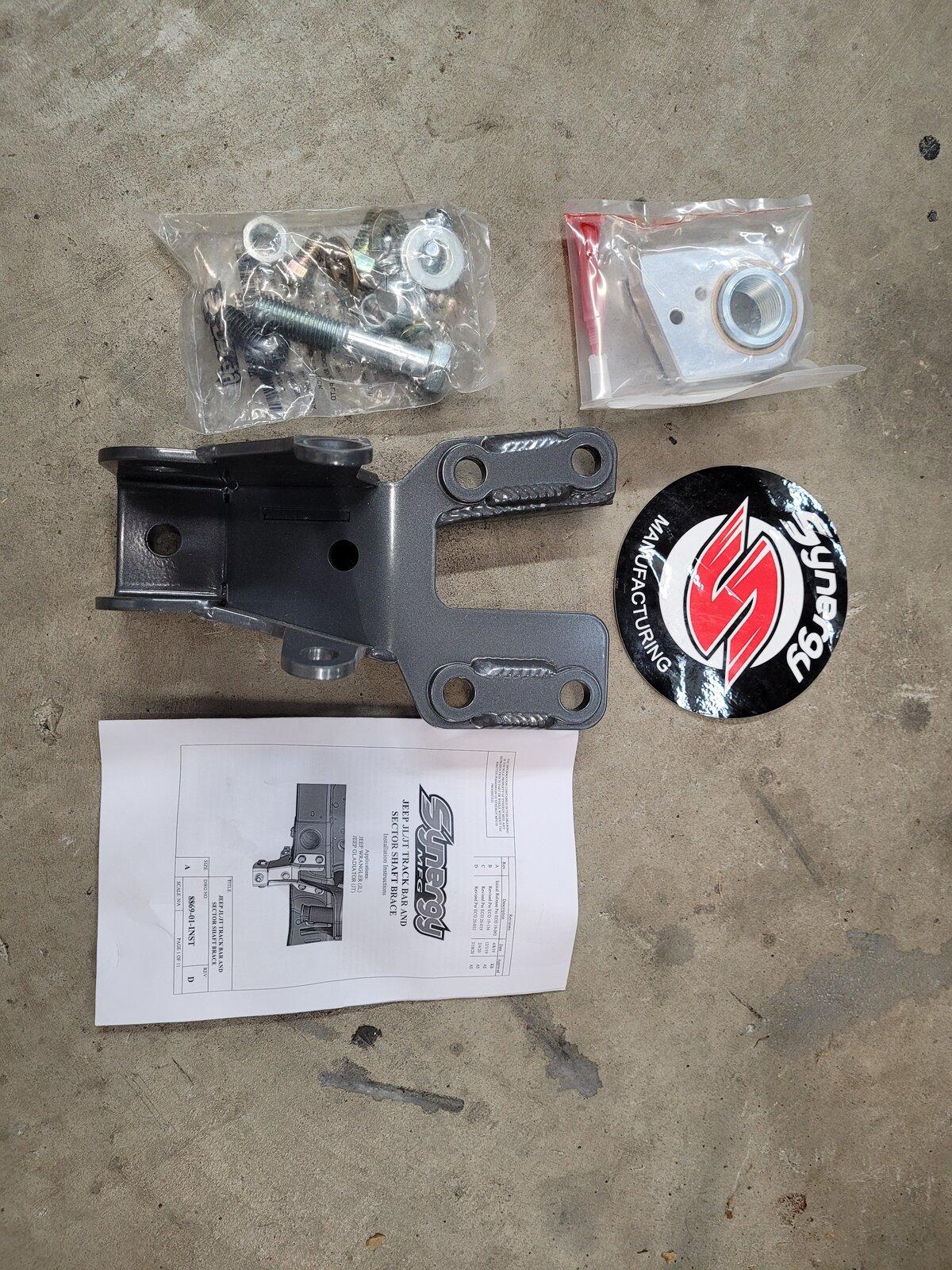 Jeep Gladiator Synergy Sector Shaft Brace, New 20210817_062147