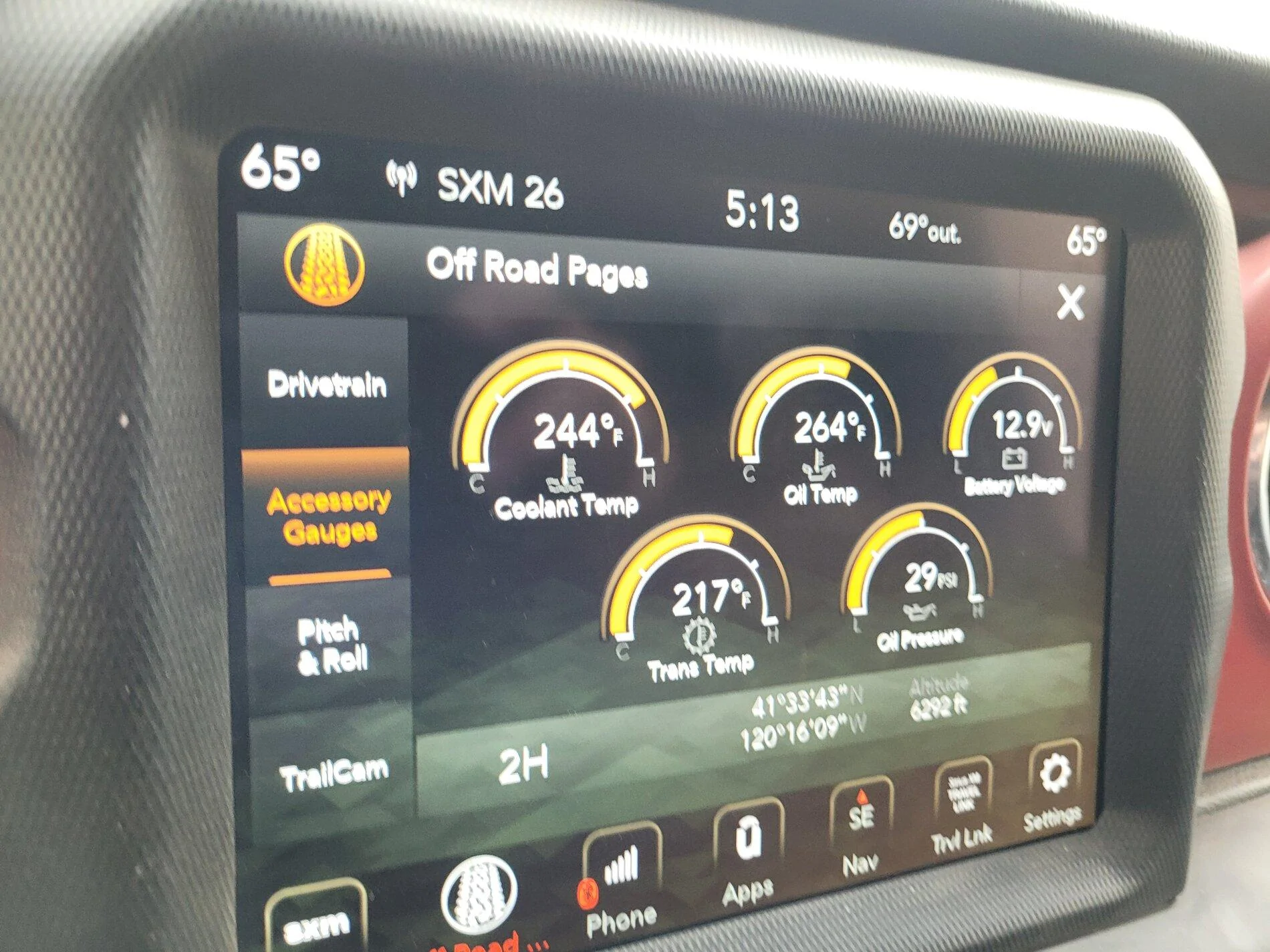 Jeep Gladiator Ecodiesel power derating as temps rise? 20210812_171330