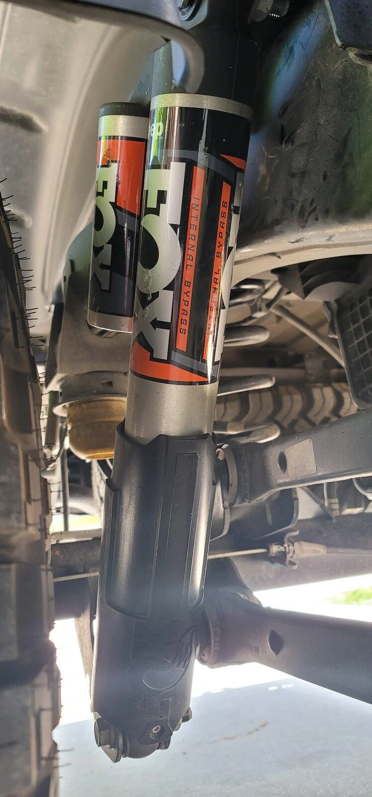 Jeep Gladiator Mojave front coils on a Rubicon 20210409_153141