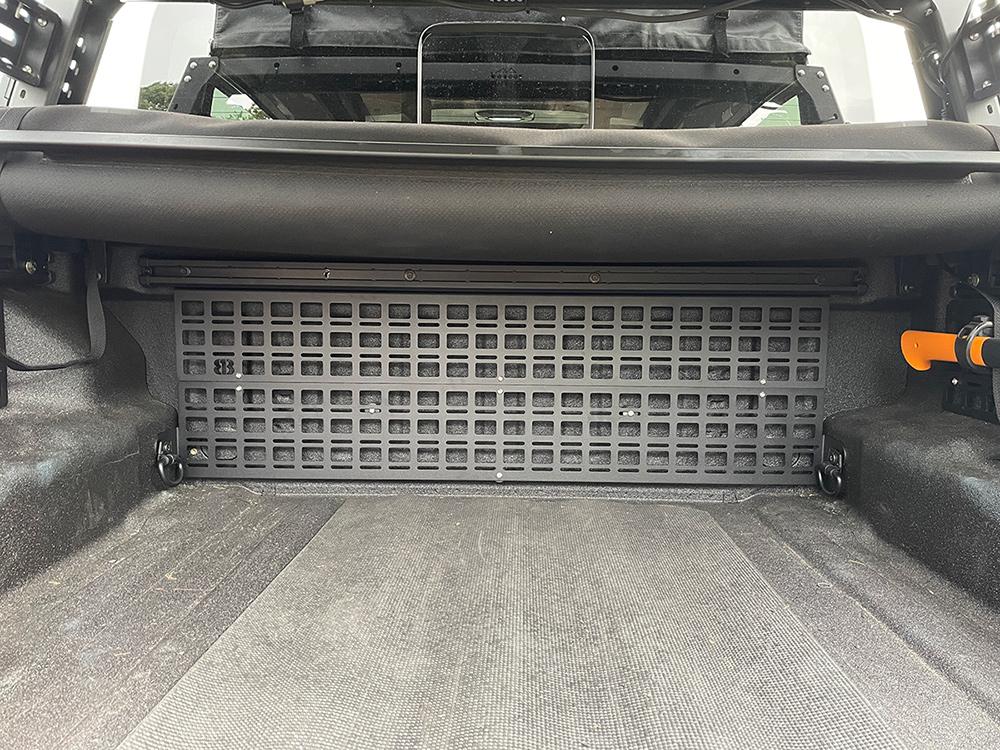Jeep Gladiator Who has Molle Panels in their Bed (Photos) cab-side-full-molle-panel-empty