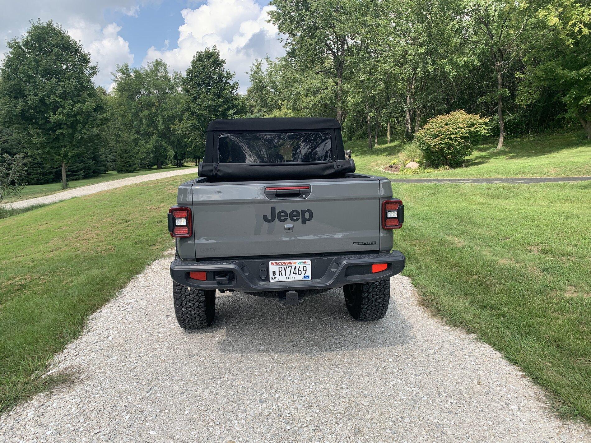 Jeep Gladiator 2020 Jeep Gladiator Sport S Sting Grey Heavily Built $45,000 939ECF31-0063-4FB9-BBDB-CFB6931423AB