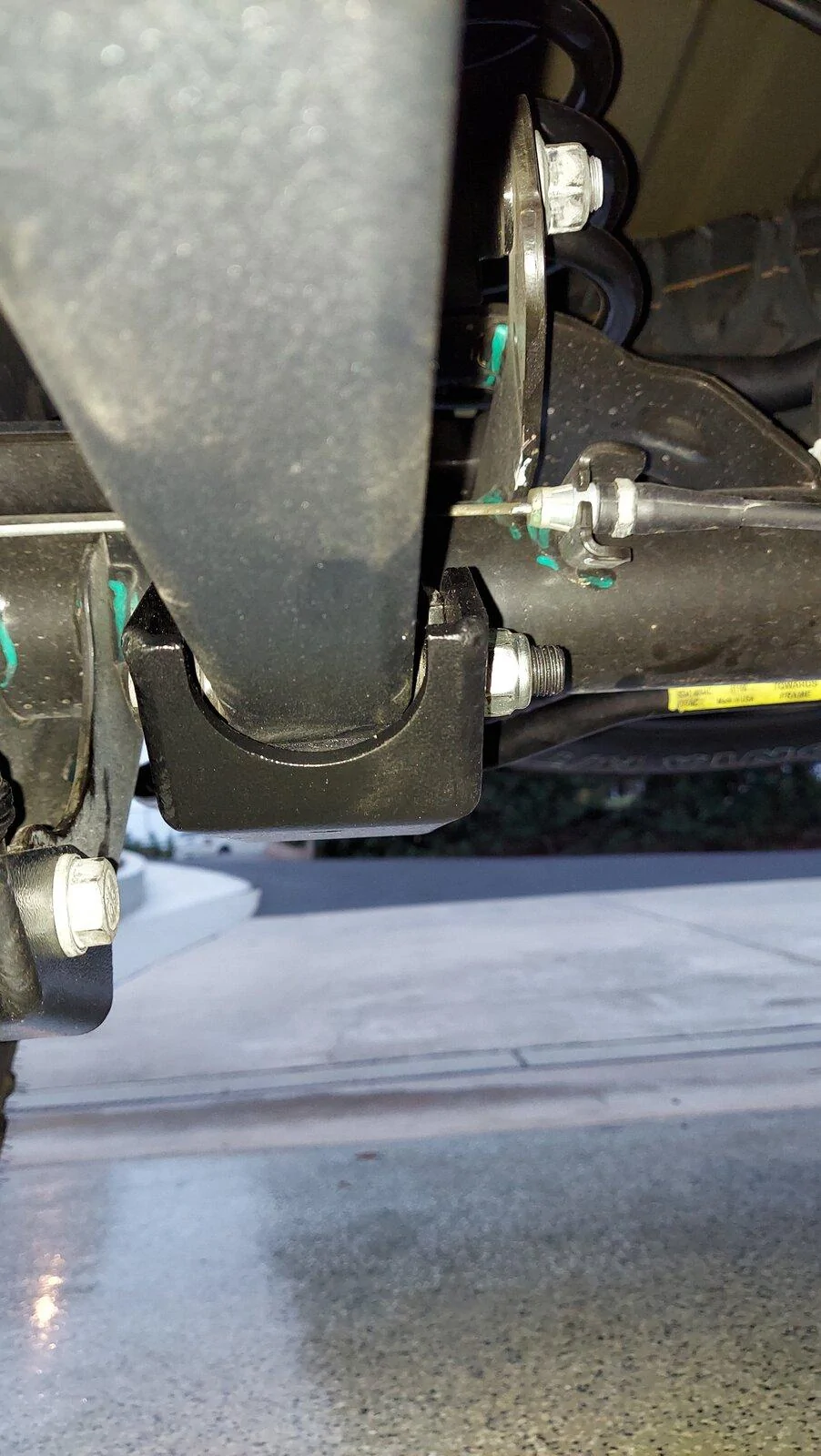 Jeep Gladiator Any issue with RH LCA skids? 20210818_193049