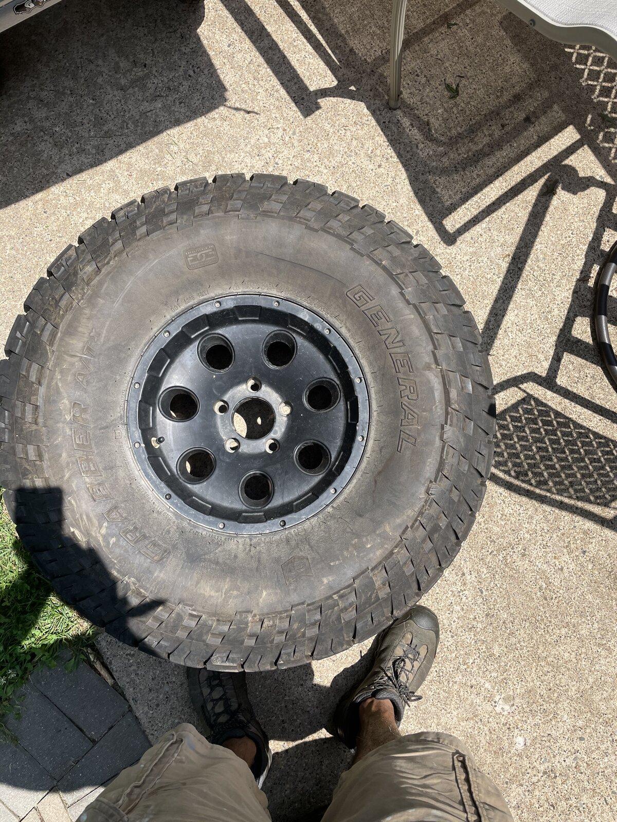 Jeep Gladiator 35x12.5x15 General Grabber AT3 for JK/JKU 91EF6734-090C-4015-9DEB-D29D82E66AAE