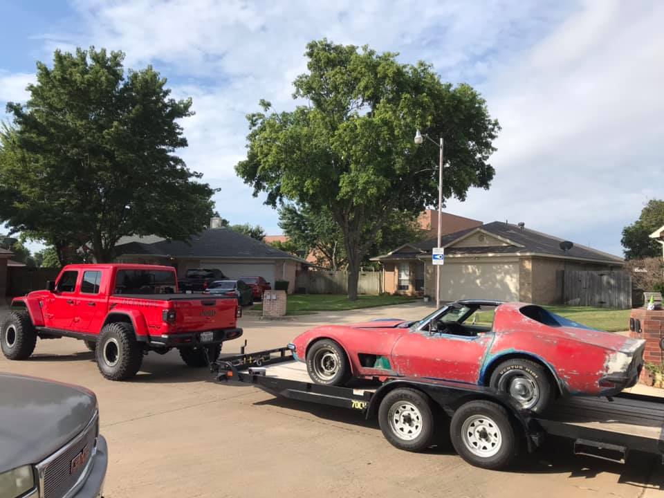 Jeep Gladiator So, what is everybody towing? GLADI AND VETTE