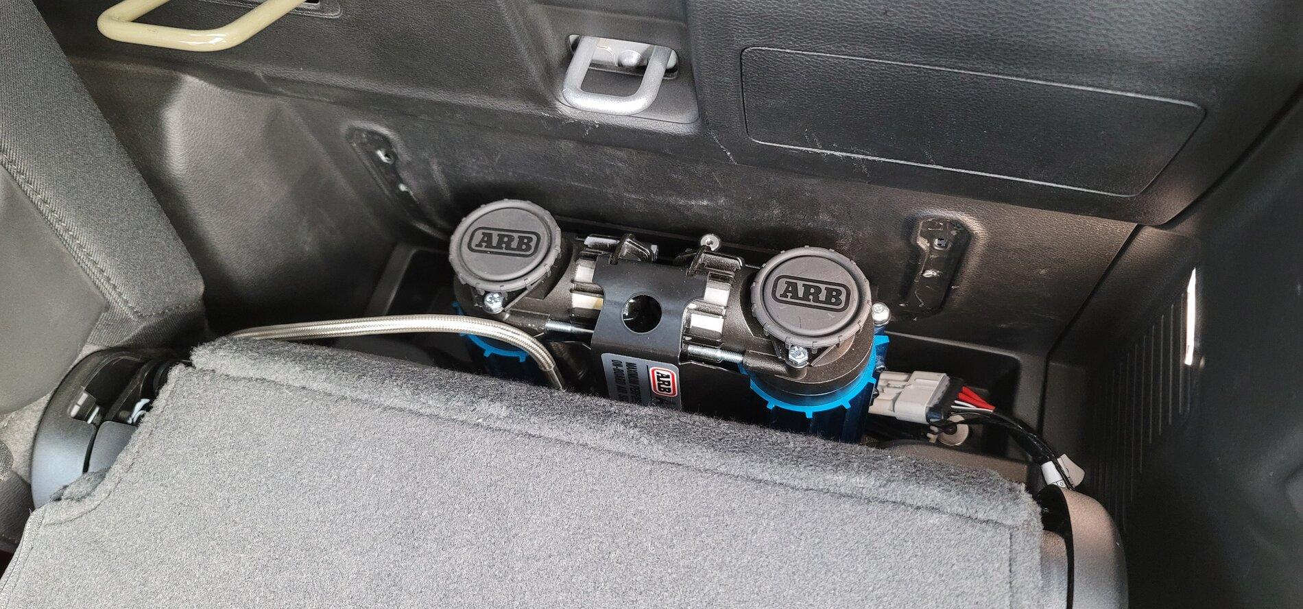 Jeep Gladiator Anyone install 813 Fabrication compressor mount? 20210402_184007