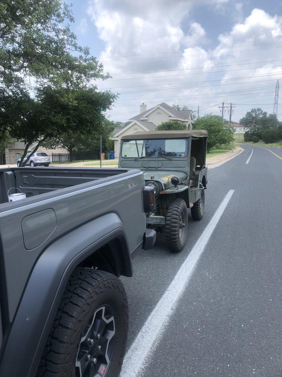 Jeep Gladiator So, what is everybody towing? flat tow