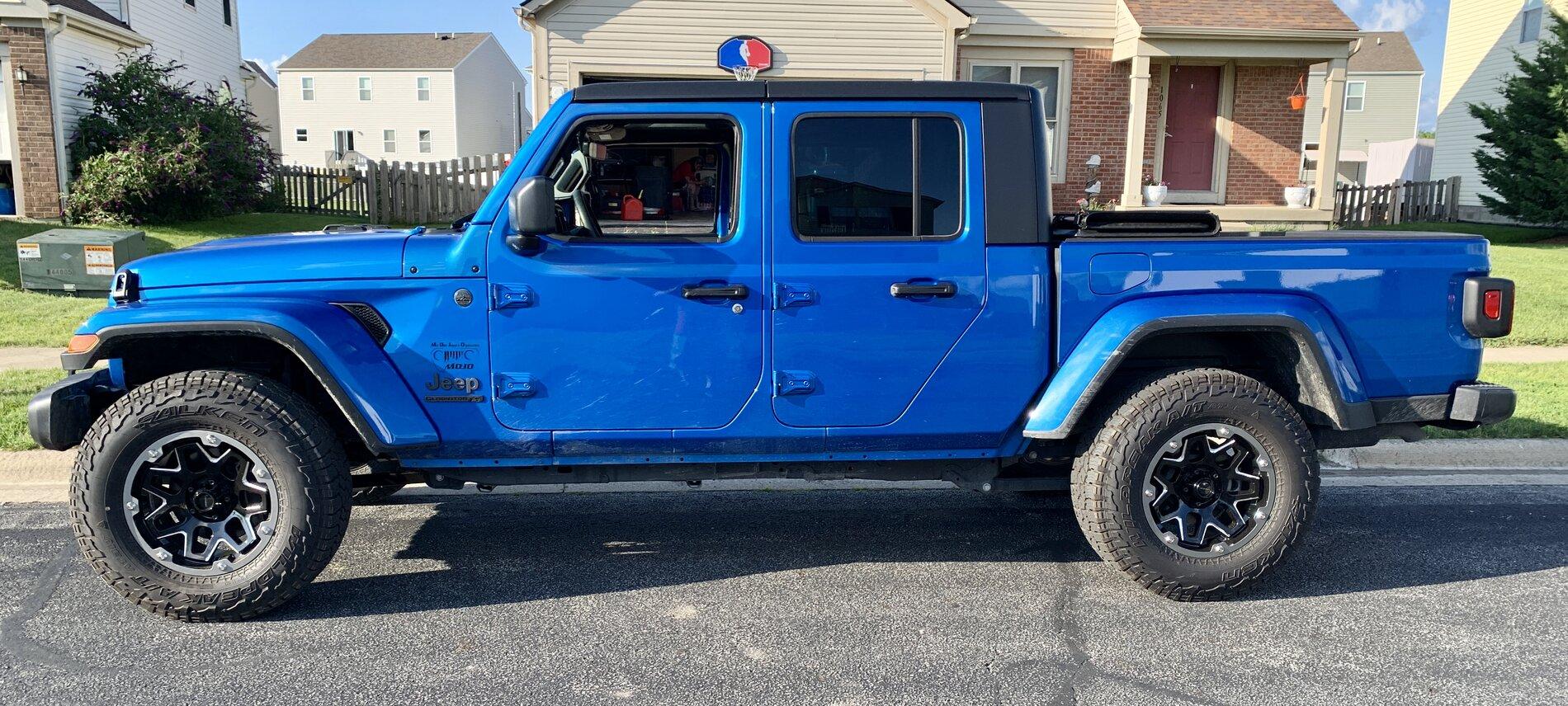 Jeep Gladiator JJ’s Hydro Blue 80A Quasi-build 4D1C1462-52BA-462F-AA33-143C494563EE