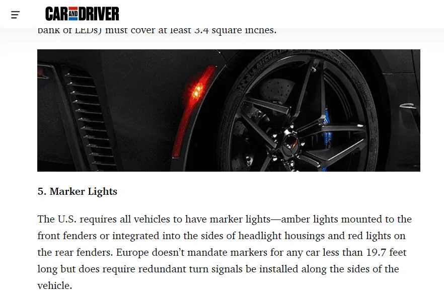 Jeep Gladiator No DRL / Blinkers options marker-lights