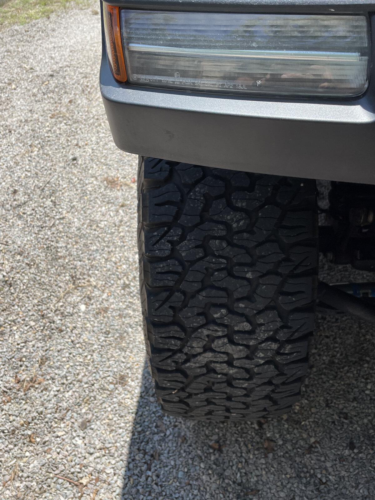 Jeep Gladiator Wheel backspacing and lifts image