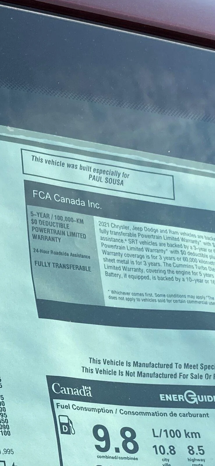 Jeep Gladiator Gladiator Window Sticker and Build Sheet Order Tracking 9E348688-301B-4F32-99E5-FB7D7FDD7A65