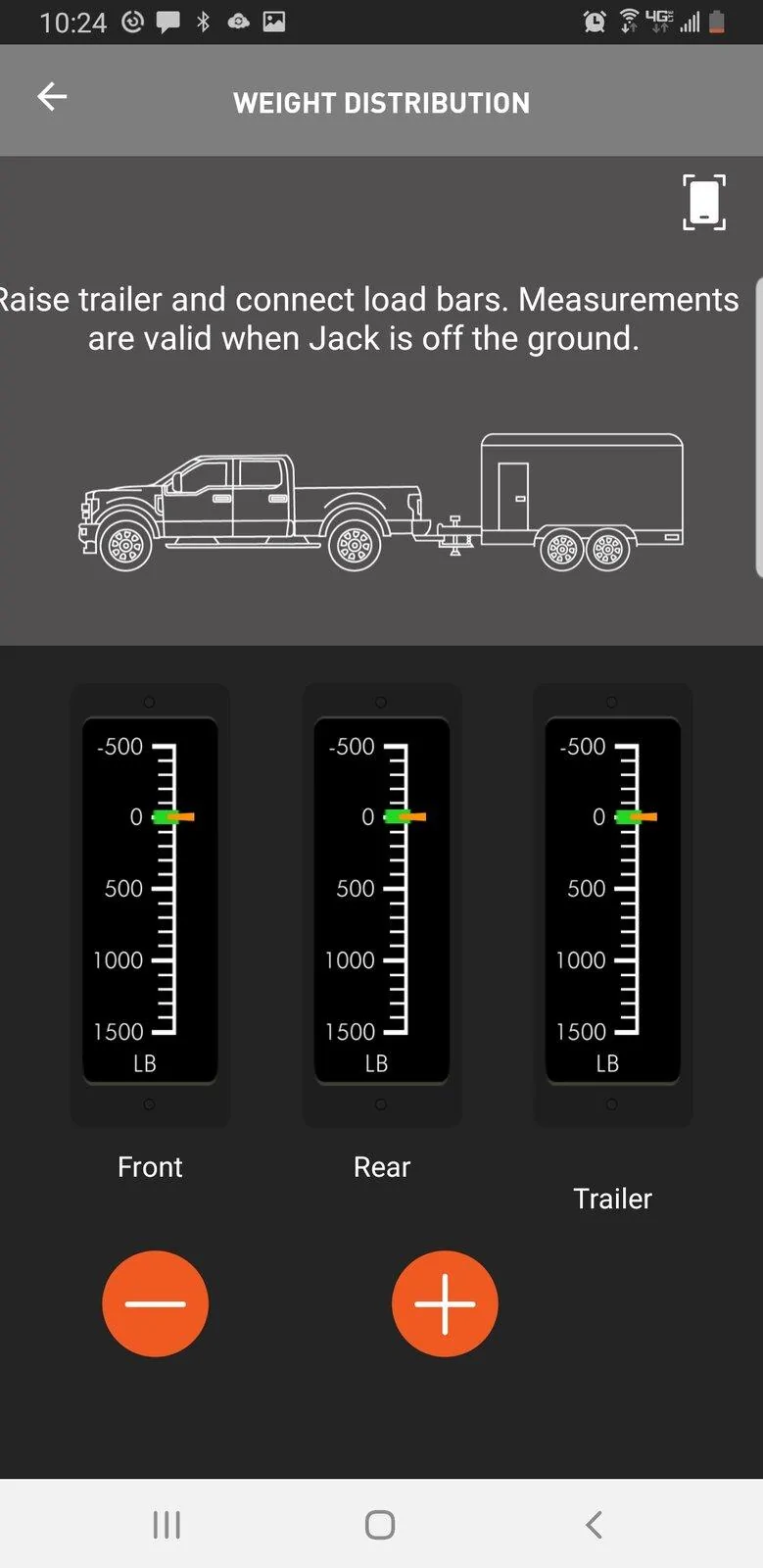 Jeep Gladiator Curt 51701 BetterWeigh Mobile Towing Scale Screenshot_20210822-222454_BetterWeigh