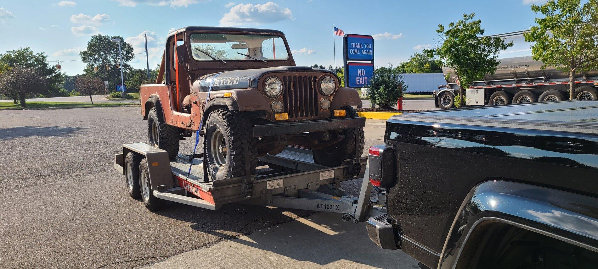 Jeep Gladiator Current and former Jeep owners CJ8 Day 1