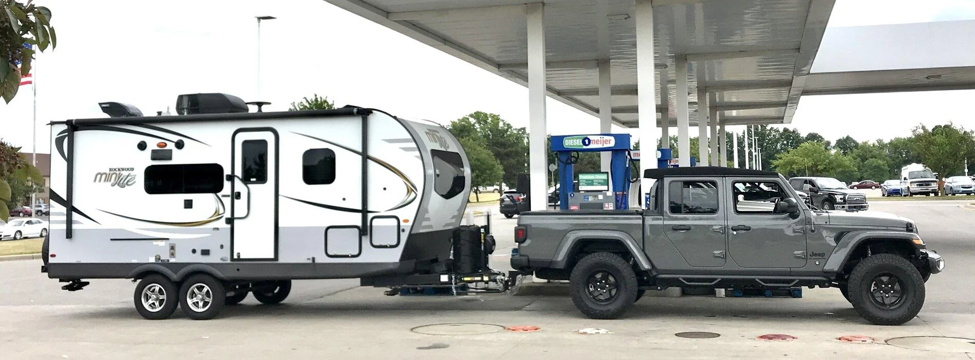 Jeep Gladiator Towing with 35" tires - Inflation question RIG