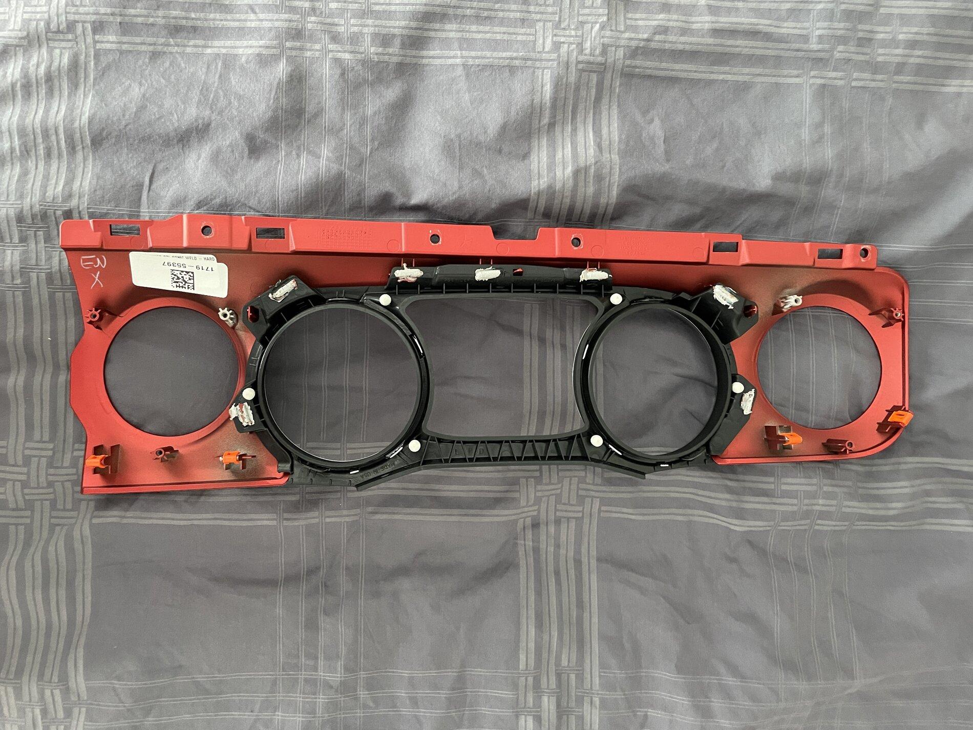 Jeep Gladiator Rubicon Dash Panels (Red) IMG_6380