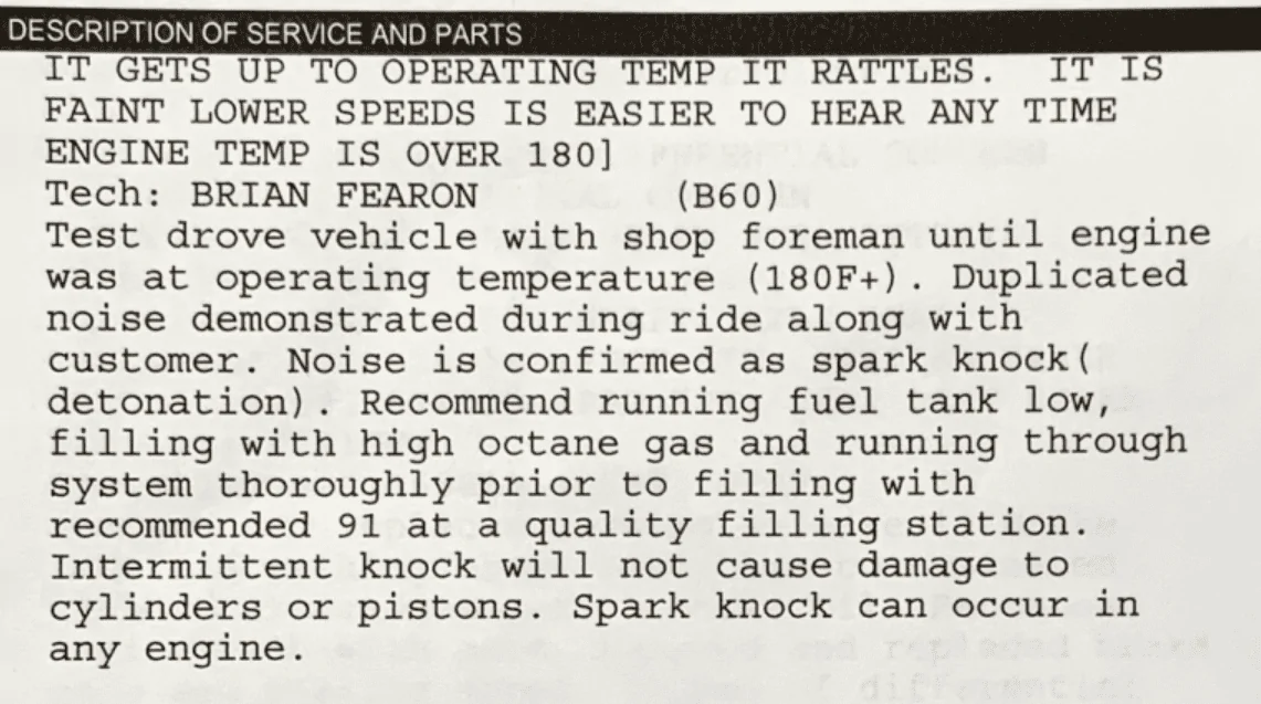 Jeep Gladiator Rattle from engine when accelerating (sounds like keys) 1629930710284