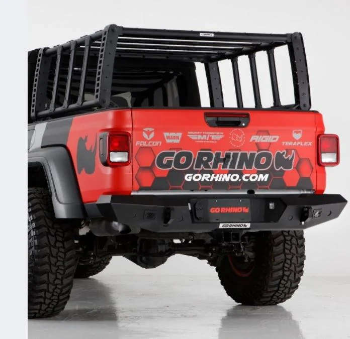 Jeep Gladiator Rough Country Rear bumper or Go Rhino’s Trailline Rear Full Width Bumper go-rhino-273120t-traillinie-rear-bumper-jt-main_0