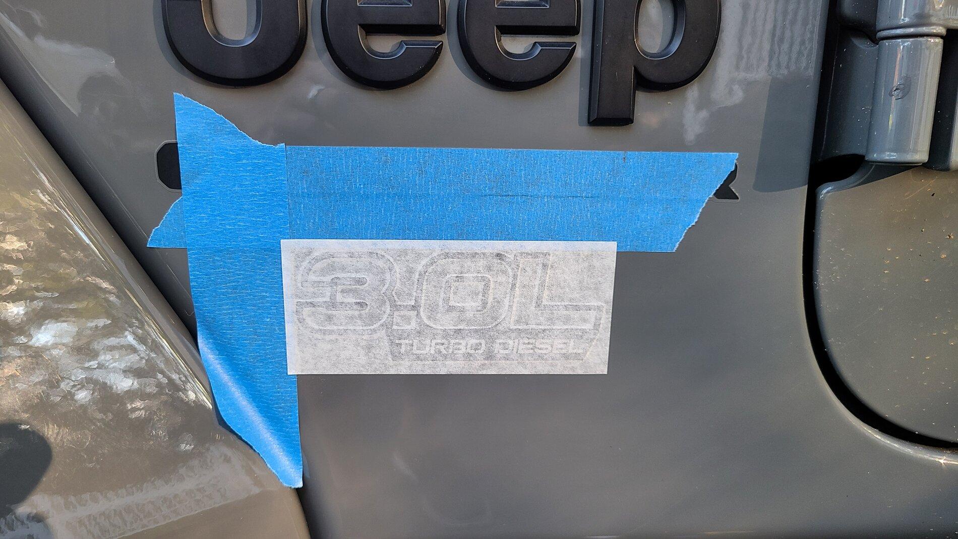 Jeep Gladiator "3.0L Turbo Diesel" Decal 20210823_180335