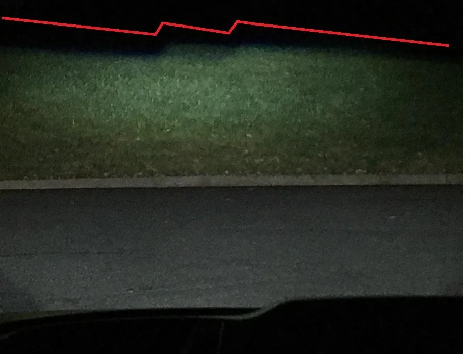 Jeep Gladiator Is an uneven pattern normal on aftermarked LED headlights oracl