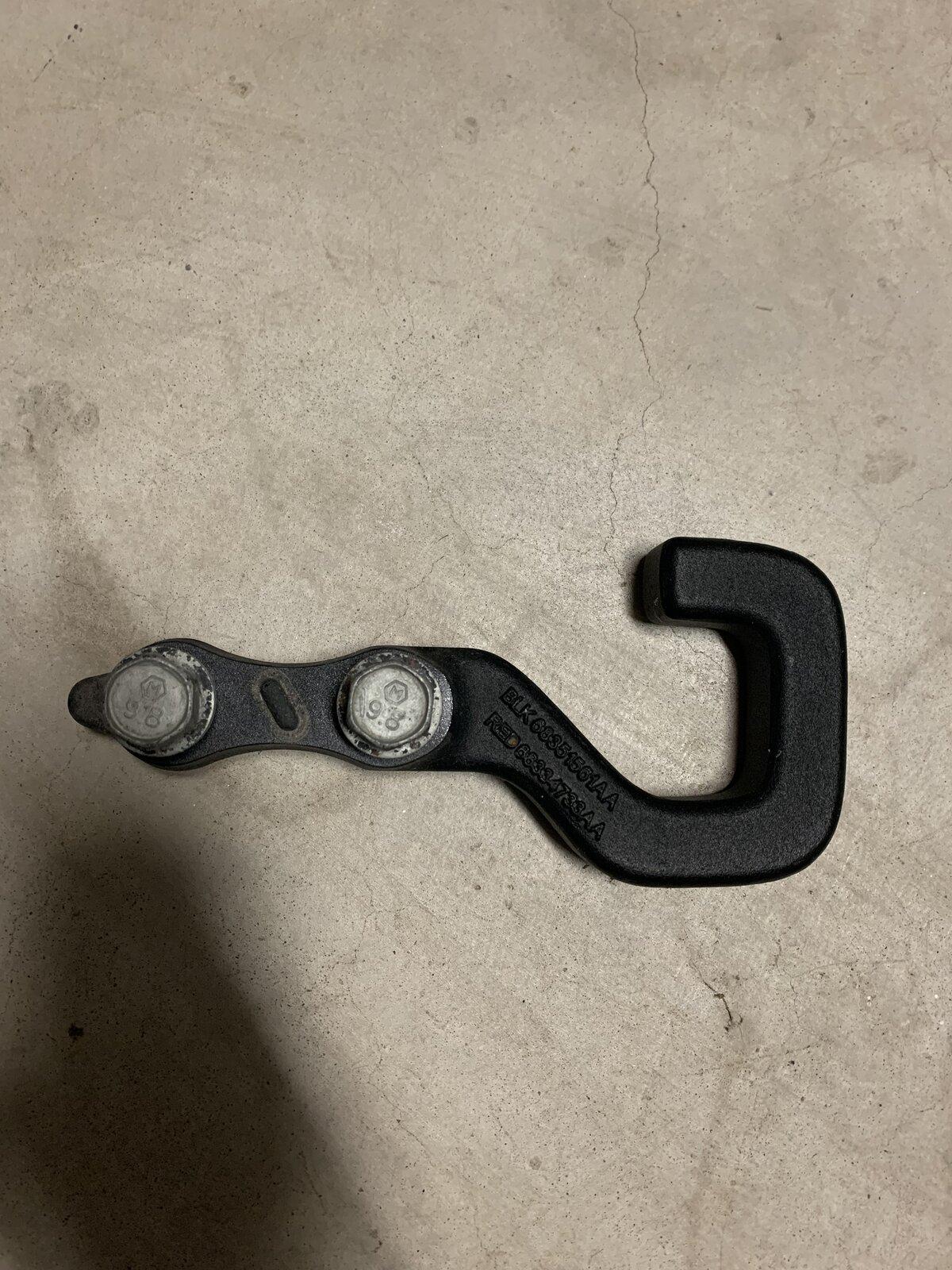 Jeep Gladiator Overland tow hook - 68351561AA 748E113C-C14E-45BA-88F0-8292218D26D2