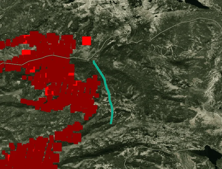 Jeep Gladiator Rubicon Trail In Danger of Caldor Fire 1630089227403