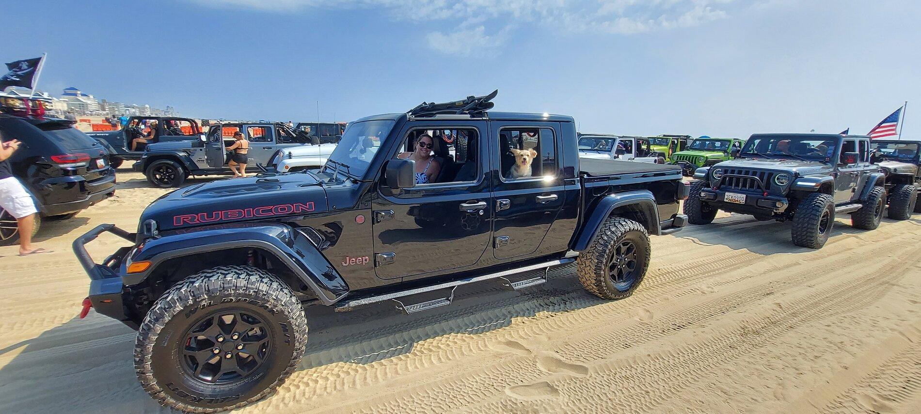 Jeep Gladiator Ocean City Jeep Week 20210827_104727