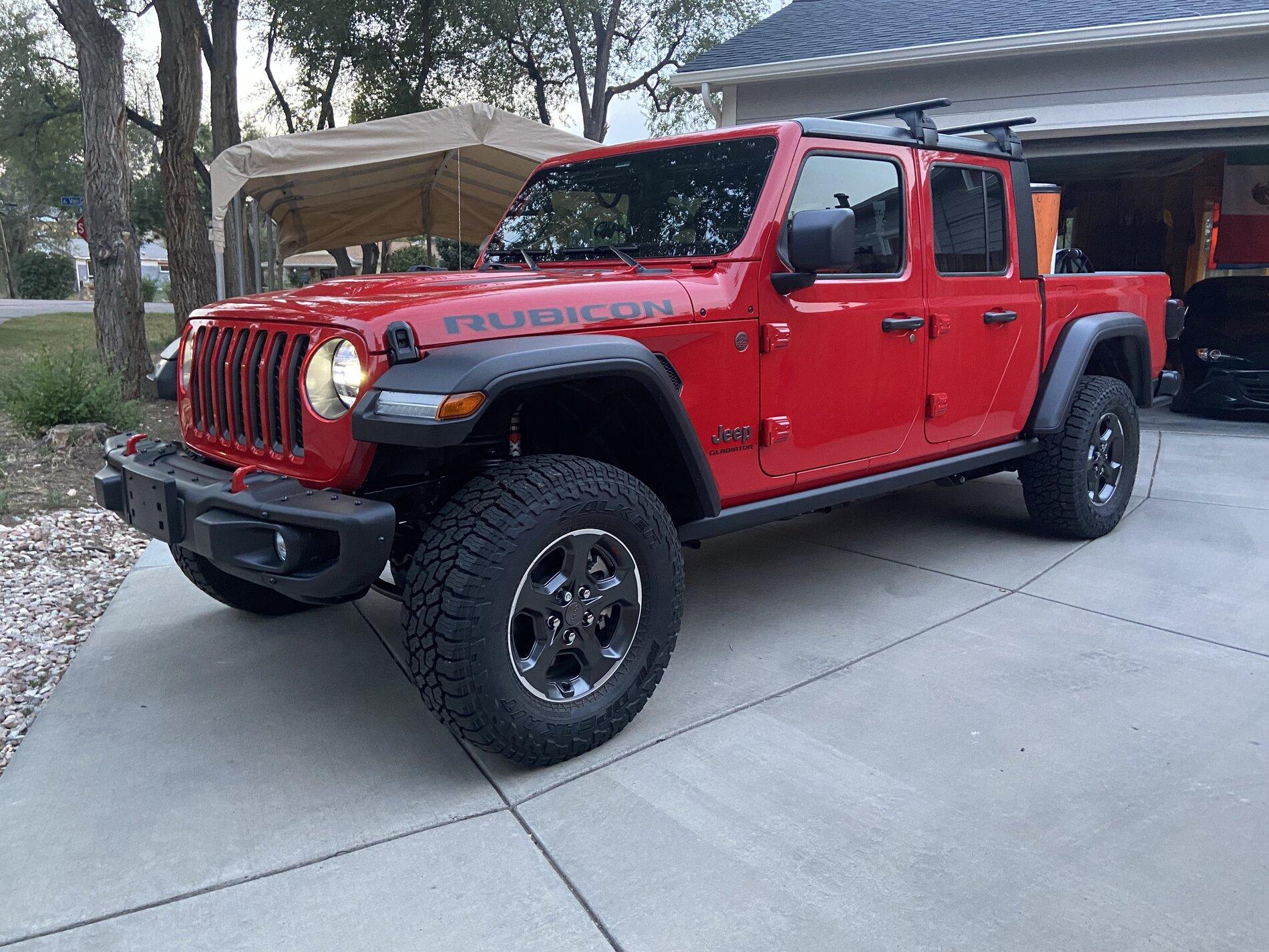 Jeep Gladiator $1200 - Gladiator Rubicon Diesel Suspension + Wheels / Tires + Terraflex 1.5" lift kit + .75" Rear Daystar IMG_2172