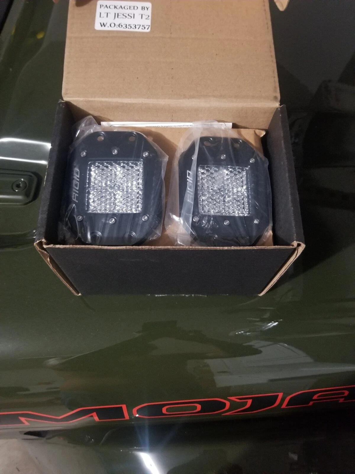 Jeep Gladiator Rigid D Series Pro Flush Mount LED 20210828_082358