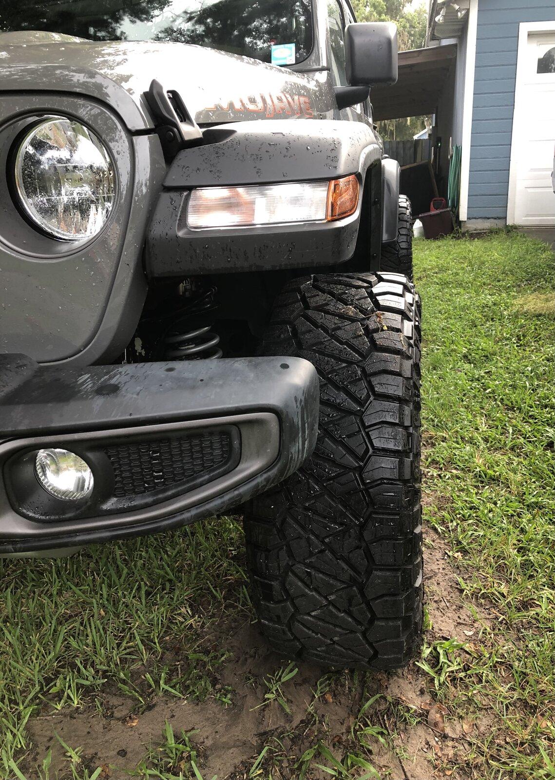 Jeep Gladiator Mojave 35 Wheel Advice IMG-6705