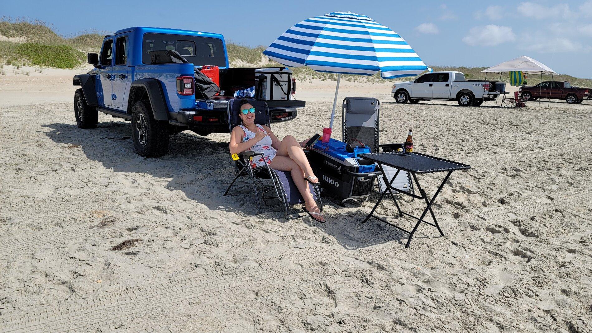 Jeep Gladiator OBX Camping and Beach 20210828_111008
