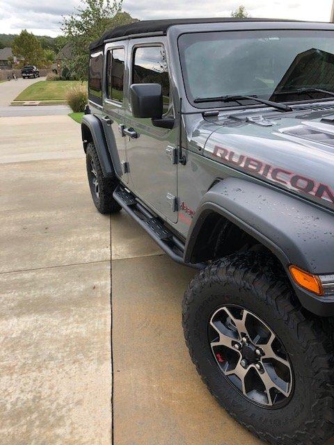 Jeep Gladiator Rock Rails Thread Sliders 3
