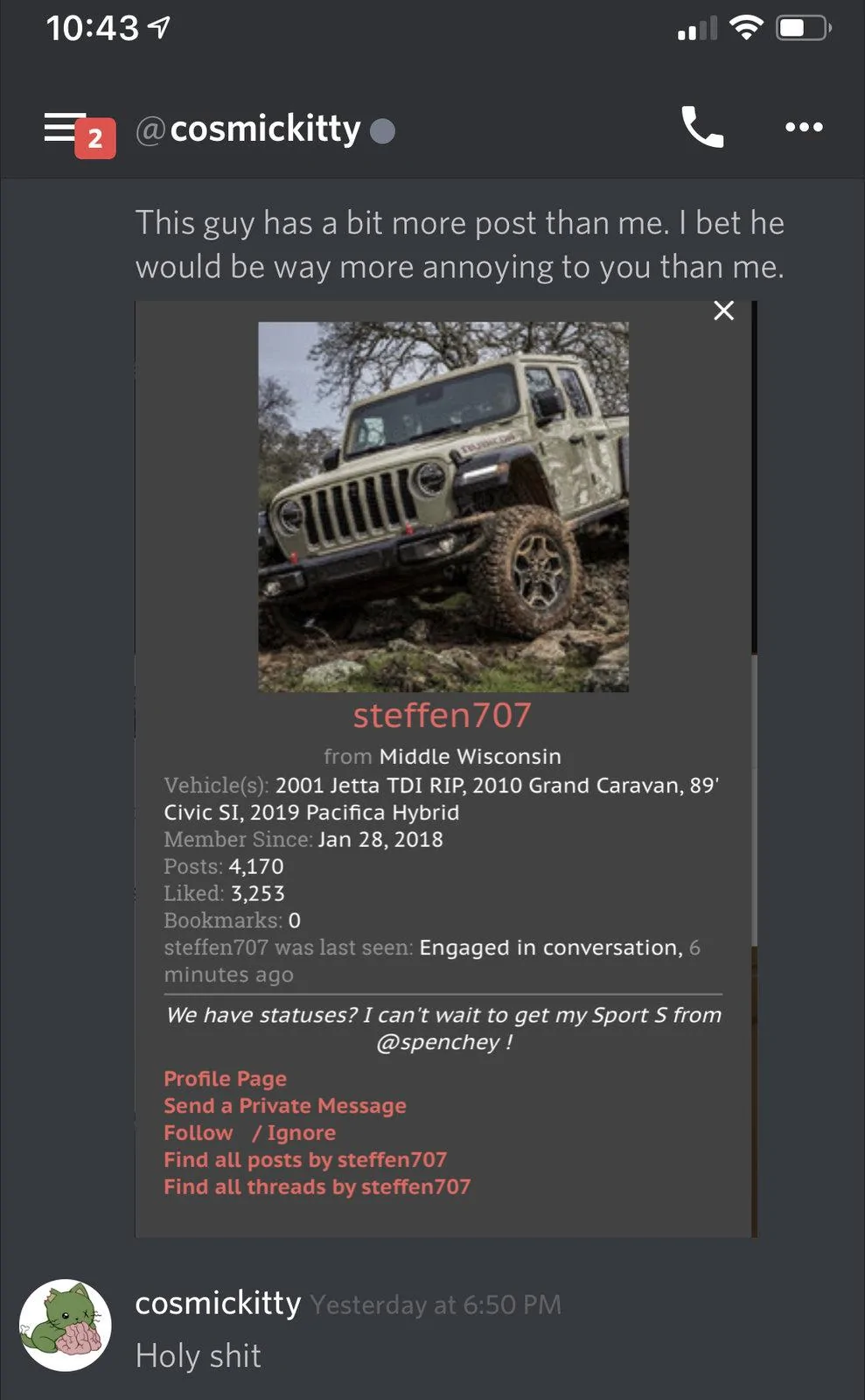 Jeep Gladiator So you think you Plywood, Bro? 4190 club 571F7025-5954-4CEF-9E72-69B21D93B8A6